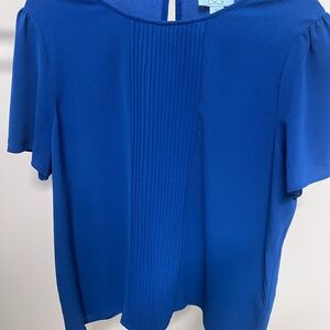 CeCe Royal Blue Blouse